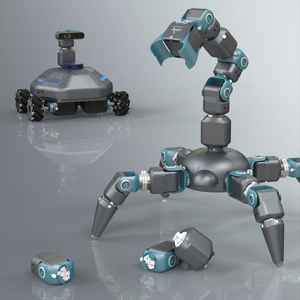 Robot educativi di programmazione modulare professionale per laboratori ROS C ++ C # Java Python specifici per l'istruzione