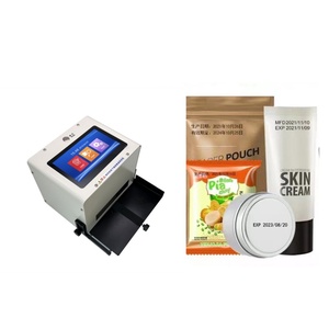 Date Picture Qr <strong>Code</strong> Label <strong>Variable</strong> Data 7 Inch Touch Screen Batch Coding Printer Intelligent Inkjet Coding Machine - Product Image 5