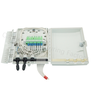 FTTH1x8スプリッターボックス屋外8ポート出力3ポート入力光ファイバーケーブル端子ボックス - Product Image 1