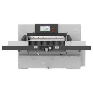 Industrielle hydraulische Guillotine-Schneide maschine Arbeits blatt Hydraulischer Papiers ch neider Druck Fabrik <span class=keywords><strong>Computer</strong></span> programms teuerung