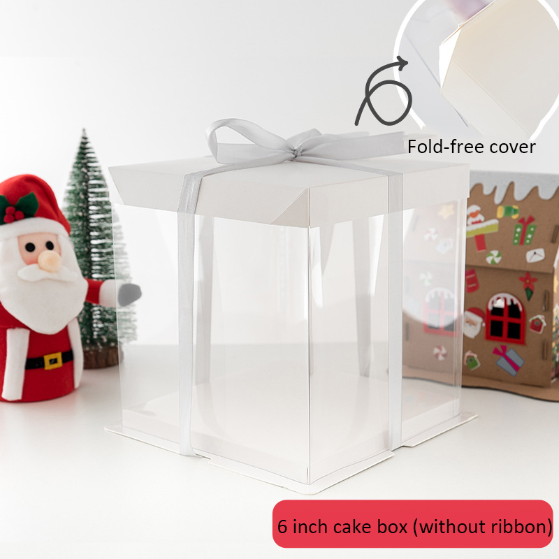 6 inches cake(without ribbon)
