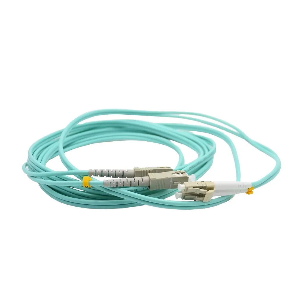 Câble à fibre optique multimode duplex OM3 de 3M SC-LC Cordon de raccordement à fibre optique