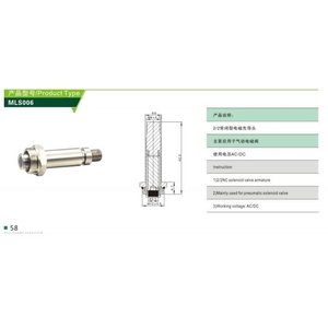 Nhà Sản Xuất Chuyên Nghiệp Pit Tông Ống Lắp Ráp Solenoid Cuộn Dây Solenoid Valve Armature Cho Túi Bụi Collector Và Xung Van - Product Image 5