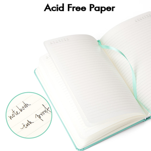 Copertina in pelle PU tinta unita A5 personalizzata Macron Notebook Diary diario promozionale Agenda Book - Product Image 6
