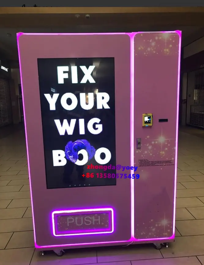 49 inch full touch screen false Eyelashes Wigs Touchscreen Hair Bundle Vending Machine