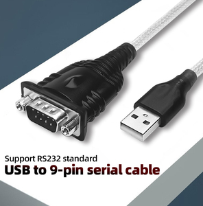 Kaynak fabrika usb 2.0 RS232 DB9 1m 1.5m 2m kablo Usb2.0 seri kablo Rs232 DB9 - Product Image 2