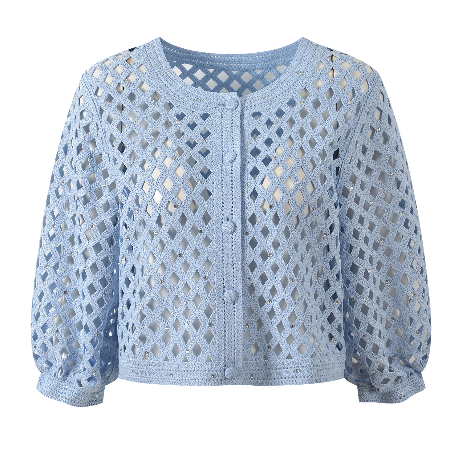Cardigan blu