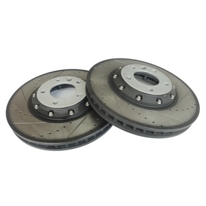 95535140161/1040 OEM מצופה בלם דיסק רוטור 380MM עבור פורשה קאיין 9PA טורבו S 955