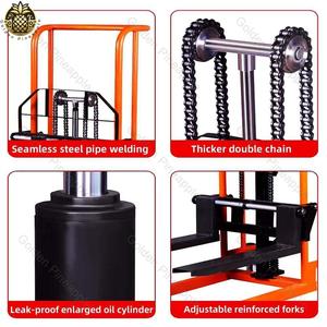 Small Household Manual Hydraulic Car Micro Forklift: Push - Driver Light Lifting <strong>Platform</strong> <strong>for</strong> Tool <strong>Loading</strong> <strong>Unloading</strong> &amp; Storage - Product Image 4