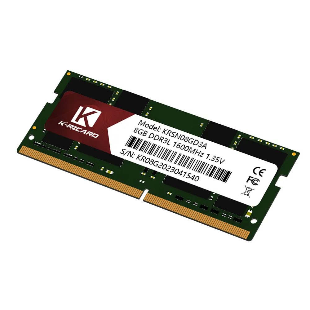 LOGO Kustom OEM Tersedia Ddr3 Sdram Memori 8Gb 1600Mhz Memoria Ram Laptop