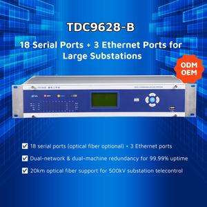 <span class=keywords><strong>Gateway</strong></span> di Comunicazione TDC9628-B con 18 Porte Seriali (RS232/485/422), Supporto Fibra e 3 Porte Ethernet, Protocollo Full Duplex ad Alta Densità - Product Image 6