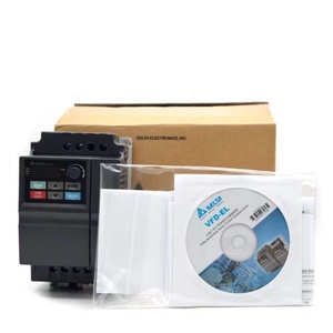 VFD40EL43w AC 380V Unidad de frecuencia variable Entrada trifásica Inversor VFD de 4kw para máquina CNC de motor de husillo - Product Image 1