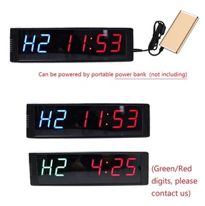 Timer portatile da 1.5 pollici per conto alla rovescia/Up per il cronometro da allenamento a intervalli con telecomando per lo Yoga da palestra a casa - Product Image 3
