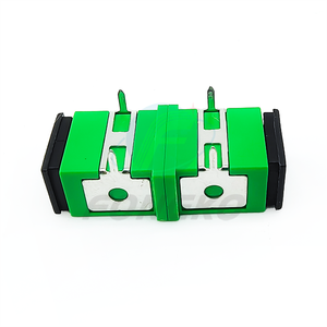 SC Adapter Press-fit Elastic Iron used For PCB <strong>Circuit</strong> Board Singlemode SC <strong>APC</strong> Fiber Optic Adapter - Product Image 2