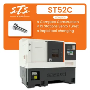 High Precision Spindle Speed 4000 Rpm <strong>Cnc</strong> <strong>Simulation</strong> Lathe Automatic Lubrication System <strong>Cnc</strong> Lathe <strong>Machine</strong> - Product Image 1