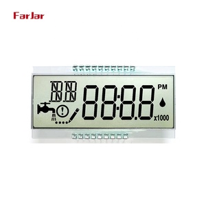 Piccola fabbrica Mini Custom OEM TN STN HTN VA FSTN riflettente 2 3 4 8 cifre 7 segmento schermo LCD misuratore di energia Gas acqua - Product Image 6