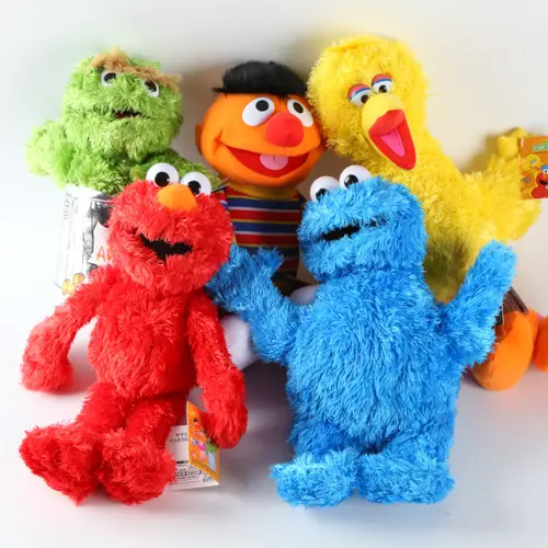 Gunds Sesame Street Elmo 24cm-36cm, ของเล่นตุ๊กตาผ้ากำมะหยี่พรีเมียมสำหรับ Elmo Plush ขายส่ง