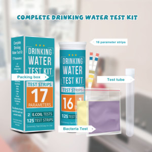2024まったく新しい電子17in1飲料水試験キット125ストリップ高度な試験装置 - Product Image 2