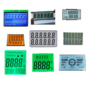 Benutzer definierte trans flektive LCD-Segment anzeige Monochrome LCD-Anzeige Tn Htn Fstn Benutzer definierter 7-Segment-Bildschirm - Product Image 2
