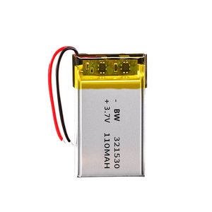 Ce 321530 3.7V 110mAh Lithium Ion pin di động nhỏ nhất sofa Pouch LiPo pin di động Lithium Polymer Pin - Product Image 1