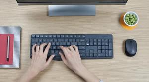 Logitech MK235 2.4Ghz <strong>Wireless</strong> <strong>Keyboard</strong> and <strong>Mouse</strong> <strong>Combo</strong> - Product Image 5