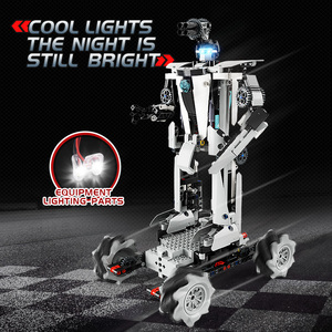 586pcsrcおもちゃビルディングブロックセットデュアルコントロールstemToy Robots Programロボットスイッチ携帯電話コントロールアプリ男の子用おもちゃ - Product Image 3