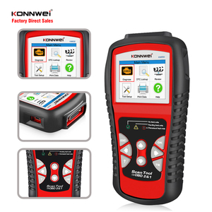 Herramienta de escaneo automático KONNWEI KW830 OBDII EGR Sensor de oxígeno EVAP escáner de diagnóstico lector de código de falla probador de voltaje para coches de 12V - Product Image 5