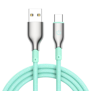 Yeni tip-c solunum ışık veri kablosu c C cep telefonu veri Apple için kablo 15 hızlı şarj kablosu Samsung QC3.0 - Product Image 2