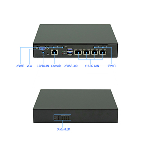 Pfsense firewall di rete Soft Router In-tel Celeron J1900 4 * i211 Nics RS232 Router Server Gateway