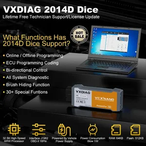 VXDIAG j2534 ECU programmazione VCX NANO NX300 per VOLVO 2014D dadi codifica strumento diagnostico automatico obd2 tutto il sistema aggiornamento gratuito A + - Product Image 6