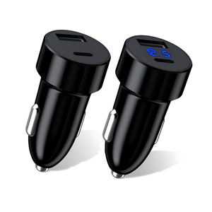 ที่ชาร์จในรถเร็วสุดๆ QC3.0 PD 20W USB Type-C สำหรับ Apple Huawei โทรศัพท์ชาร์จได้อย่างรวดเร็ว - Product Image 1