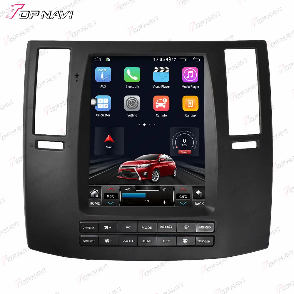 Pantalla táctil completa Android 10 de 10,4 pulgadas para Infiniti FX35 2008 2009 2010 2011Navegación GPS