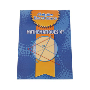 Libro de trabajo de matemáticas escolar Impresión de libro de texto francés a todo color personalizado barato para estudiantes - Product Image 3