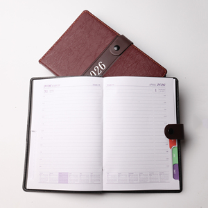 2026 OEM Business <strong>Note</strong> Book A5 Custom Pu Leather Diary Hardcover Journal <strong>Notebook</strong> Promotional Planner - Product Image 2
