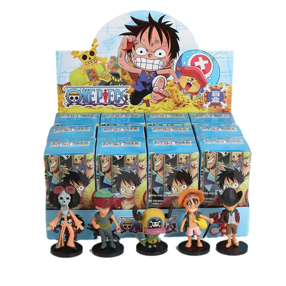 Offre Spéciale One Pieces Demon Slayers Narutos Anime Figure Boîte Aveugle pour Griffe Machine Dessin Animé Poupées Surprise Boîte pour Enfant Cadeaux