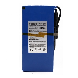 DC 122000 12V 20000mAh Lithium Ion <strong>Battery</strong> with 5521 Connector and Power Display for Camera - Product Image 5