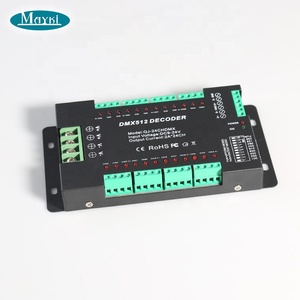 24 Channel <strong>DMX</strong> <strong>Controller</strong> DIP Switch DMX512 RGB <strong>DMX</strong> Decoder for LED Strip LED Lighting 2Ax24CH