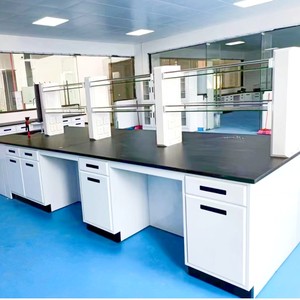 Bàn làm việc đồ nội thất kim loại làm việc băng ghế dự bị phòng thí nghiệm bảng với tủ bệnh lý gốm phòng thí nghiệm bảng hóa sinh phòng thí nghiệm bảng - Product Image 1