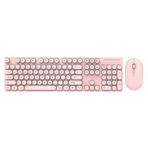 Combo de teclado y ratón inalámbricos de 2,4g personalizado Juego de teclado y ratón ultradelgado de 104 teclas Juego de teclado y ratón inalámbricos de 2,4g - Product Image 2