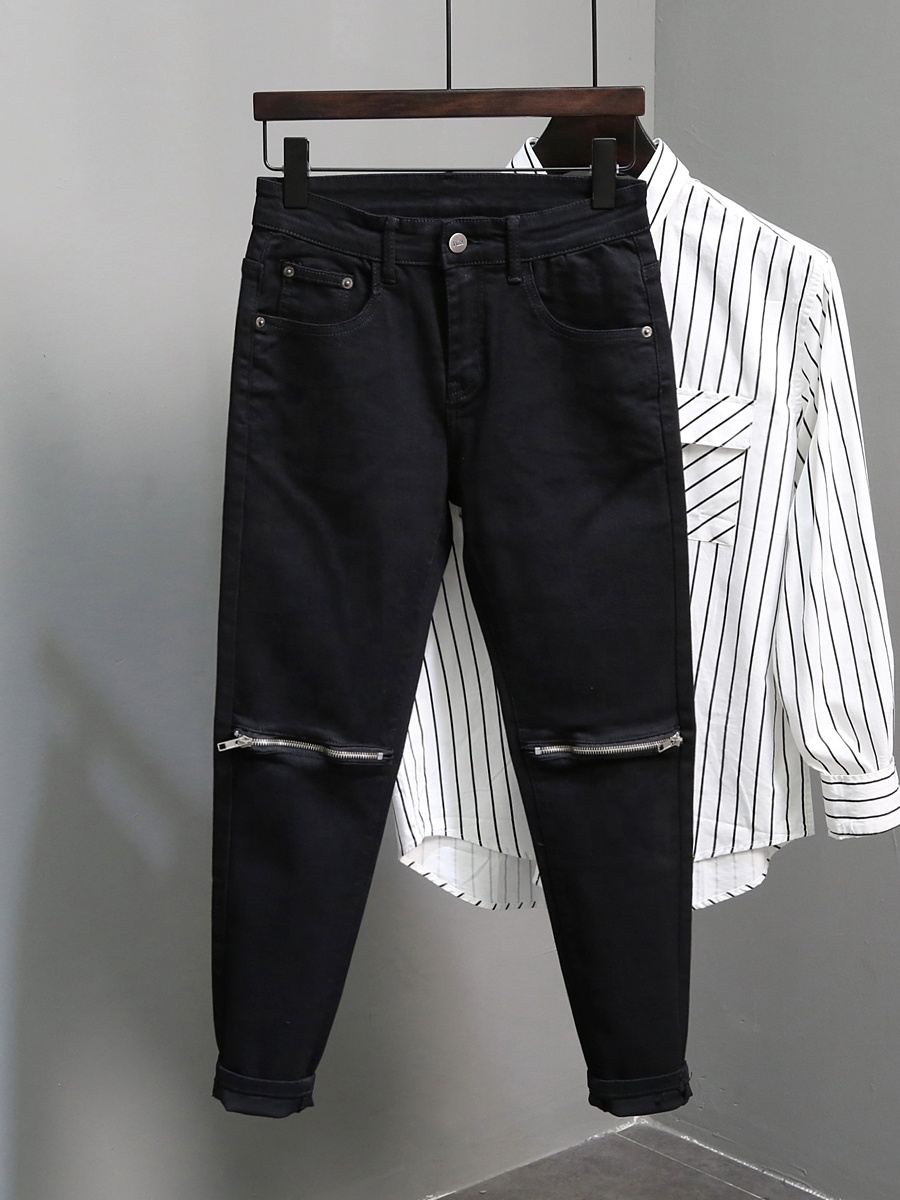 Supply Latest design men's stretch jeans good quality men's denim trousers