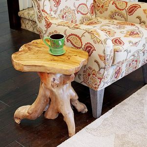 Cây gốc cây phân sống cạnh, cạnh tự nhiên bên bảng, nhà máy đứng, giọng bảng, 14 "cao truy cập phân cho cắm trại, ăn uống, phòng ngủ - Product Image 6