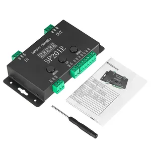 5-канальный DMX к SPI сигналу RGBIC светодиодный декодер контроллер WS2811 2813 SK6812 пикселей Светодиодная лента полноцветная SP201E DMX512 светодиодный декодер - Product Image 2