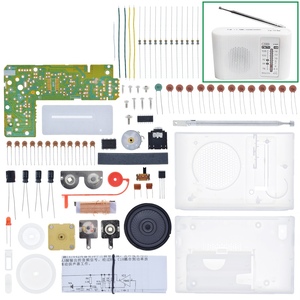 TZT 1 takım AM / FM stereo AM radyo seti/DIY CF210SP elektronik üretim paketi Arduino için - Product Image 2