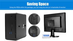 Superior Quality Win 10 <strong>Linux</strong> Built in Fan Gaming Mini <strong>Computer</strong> 4K Dual Display DDR4 Mini Gamer Desktop PC - Product Image 6
