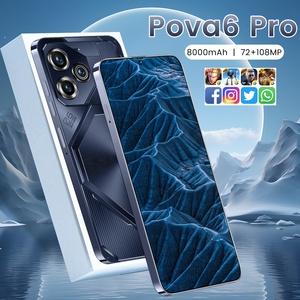 Pova 6 Pro 16GB + 1テラバイト7.3インチHDスクリーン10コア5GスマートフォンAndroid 13スペイン語操作携帯電話108MPリア - Product Image 2
