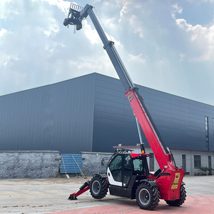 17 Metre bom Heave 3ton yük teleskopik Forklift 4WD Telehandler ile 4 çekişli EPA dizel motor teleskopik işleyici - Product Image 6