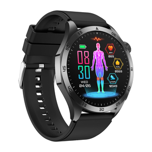 Smartwatch Et485 con Amoled sempre sul Display One-Touch connessione <span class=keywords><strong>Bluetooth</strong></span> chiamata Sos Ecg HRV BP Blood ossigend Watch Smart Watch