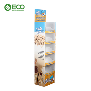 Espositore in cartone personalizzato negozio al dettaglio di cioccolato e cioccolato cibo pallet pop up espositore - Product Image 6