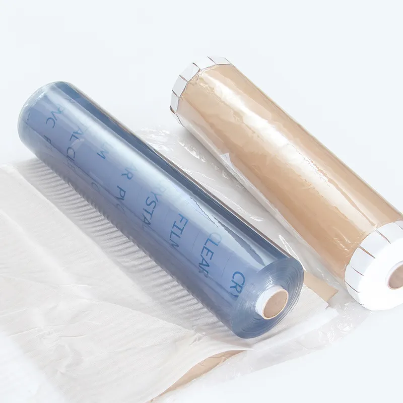Ведущий производитель, имеющийся в наличии, мягкая ПВХ пластиковая пленка 100 200 250 микрон Прозрачная ПВХ пленка рулон используется для покрытия