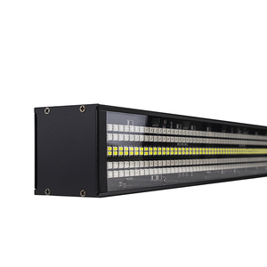 Dekorasyon Dj Led sahne ışıkları Dmx 512 kontrol 1296 uzun şerit RGB Strobe Led el feneri kulübü için 1296 strobe uzun şerit strobe - Product Image 5